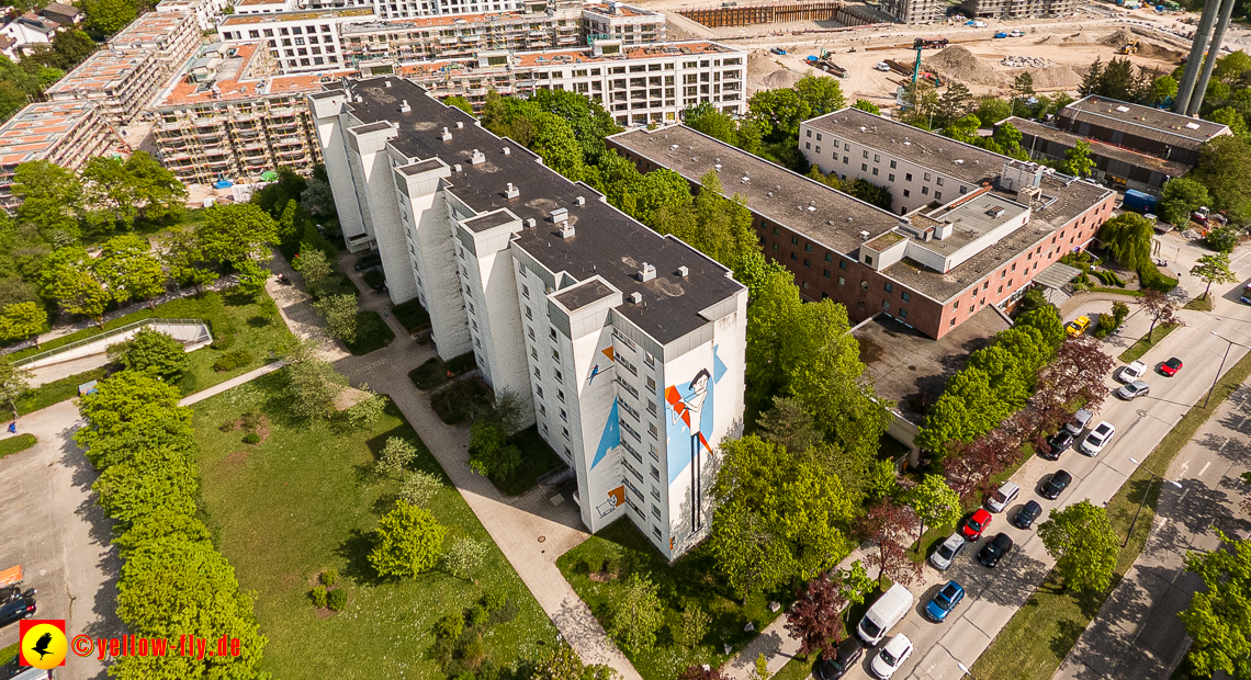 09.05.2023 - Baustelle Alexisquartier und Pandion Verde in Neuperlach